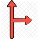 Navigation Arrow Two Way Arrow Icon