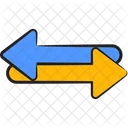 Navigation Arrow Two Way Arrow Icon