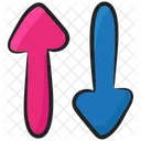 Directional Arrows Opposite Arrows Pointing Arrows Icon