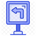 Directional Board Signaling Icon