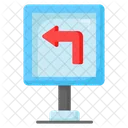 Directional Board Signaling Icon