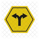 Directional Road Sign Way Sign Icon