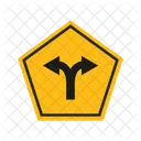 Directional Road Sign Way Sign Icon