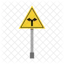 Directional Road Sign Way Sign Icon