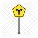 Directional Road Sign Way Sign Icon