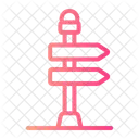 Directional Sign Direction Board Icon