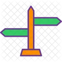 Directional Sign  Icon