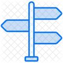 Direction Arrow Road Sign Icon