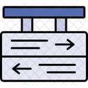 Directional sign  Icon