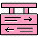 Directional sign  Icon