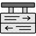 Directional sign  Icon