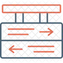 Directional sign  Icon