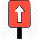 Direction Arrow Road Sign Icon