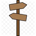 Directional sign  Icon