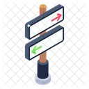 Directional Sign  Icon