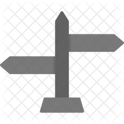 Directional Sign  Icon