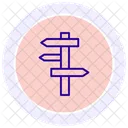 Directional Signs Arrows Wayfinding Icon