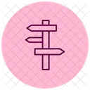 Directional Signs Arrows Wayfinding Icon