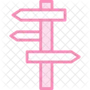 Directional signs  Icon