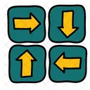 Directions Sign Arrow Icon