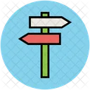 Directions Signpost Direction Icon