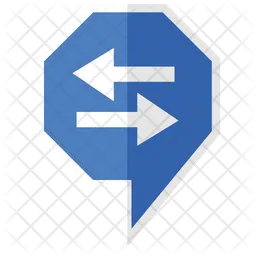 Directions sign  Icon