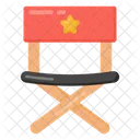 Chair Director Chair Camping Chair Icon
