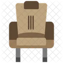 Director Chair Frontal View  Icon