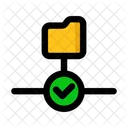 Directorio Activo Acceso Permitir Icono
