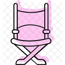 Directors Chair Cinema Ticket Icon