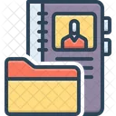 Directory Contact Book Icon