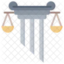 Direito Civil Tribunal Lei Ícone