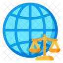 Internacional Direito Legal Icon