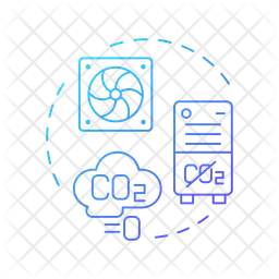 Direkte Lufterfassung  Symbol