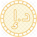 Dirham Wahrung Geld Symbol