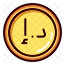 Dirham Banknote Payment Icon