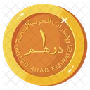 Dirham Coin  Icon