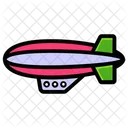 Dirigible de aire  Icono