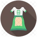 Dirndl Oktoberfest Meat Icon