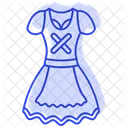 Dirndl Vestido Alemao Ícone