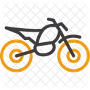 Dirt Bike Motorcycle Offroad Icon