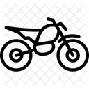 Dirtbike Motorrad Offroad Symbol