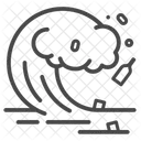 Dirty ocean  Icon