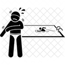 Dirty Swimming Pool Dirty Irritation Icon