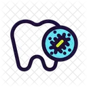 Dental Virus Dirty Icon