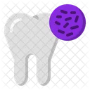 Dirty Tooth Bacteria Cavity Icon