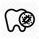 Dental Virus Dirty Icon