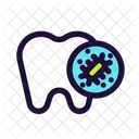 Dental Virus Dirty Icon