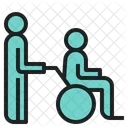 Disability Person Wheelchair Icon