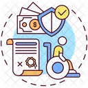Disability advocacy  Icon